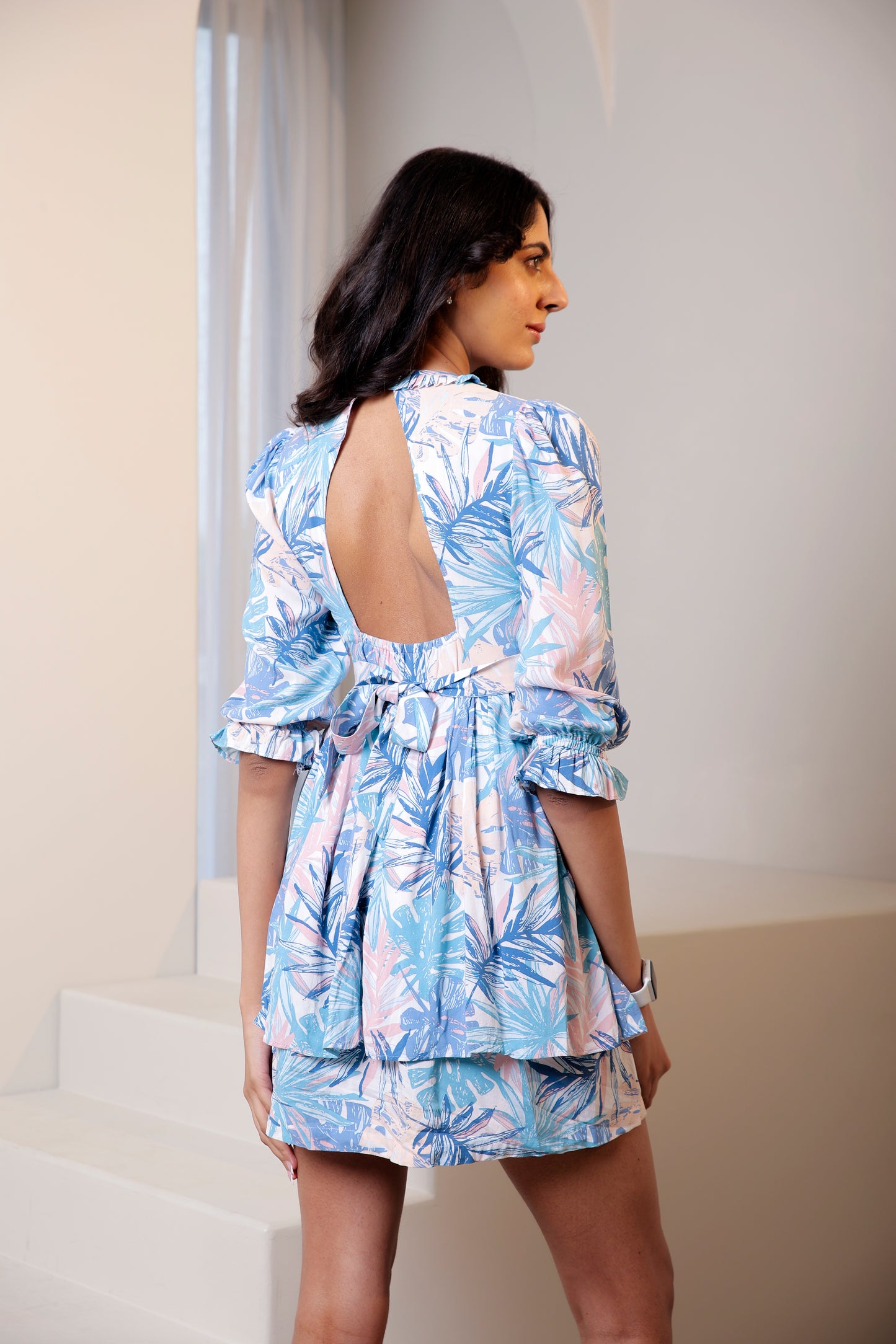 Easy Breeze Leaf Dress